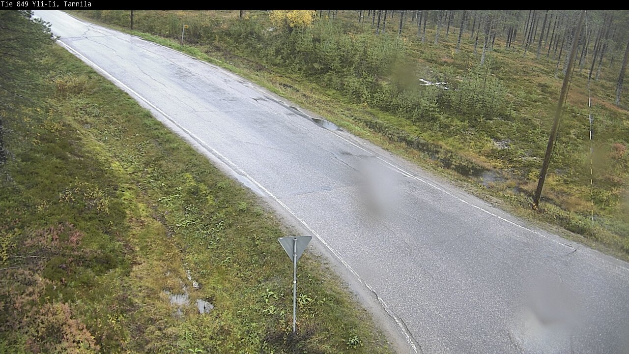 Weather Camera Image Road 849 Yli-Ii, Tannila, Oulu, Pohjois-Pohjanmaa