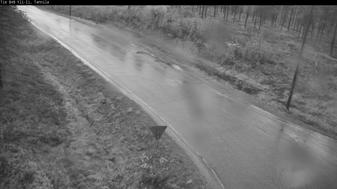 Weather Camera Image Road 849 Yli-Ii, Tannila, Oulu, Pohjois-Pohjanmaa