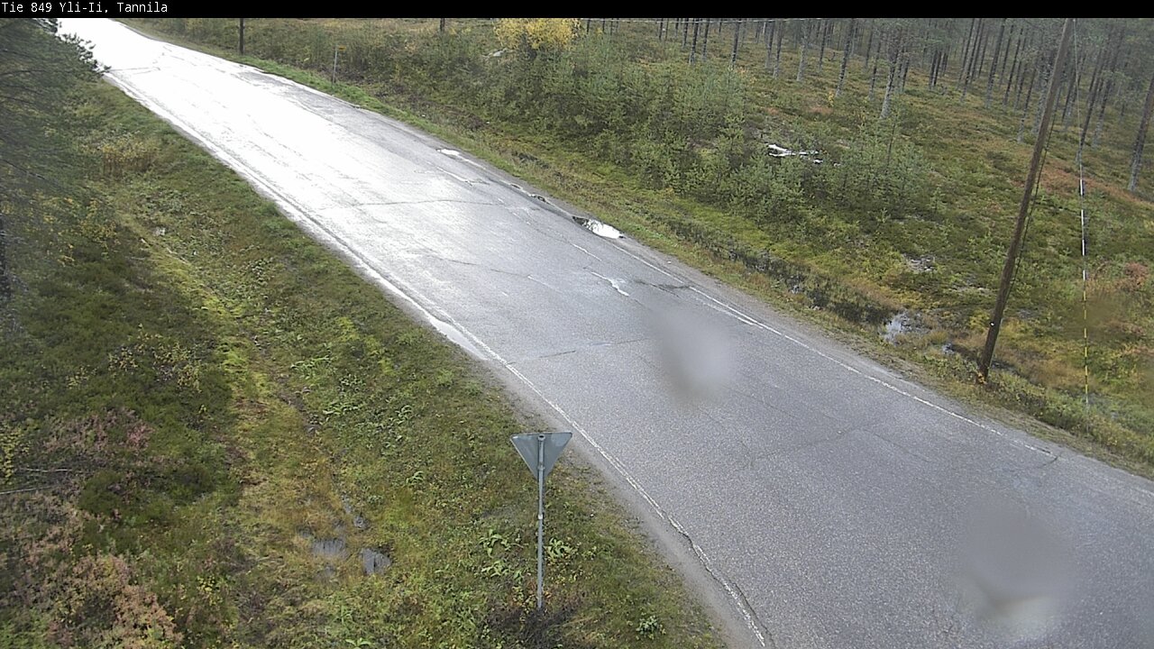 Weather Camera Image Road 849 Yli-Ii, Tannila, Oulu, Pohjois-Pohjanmaa