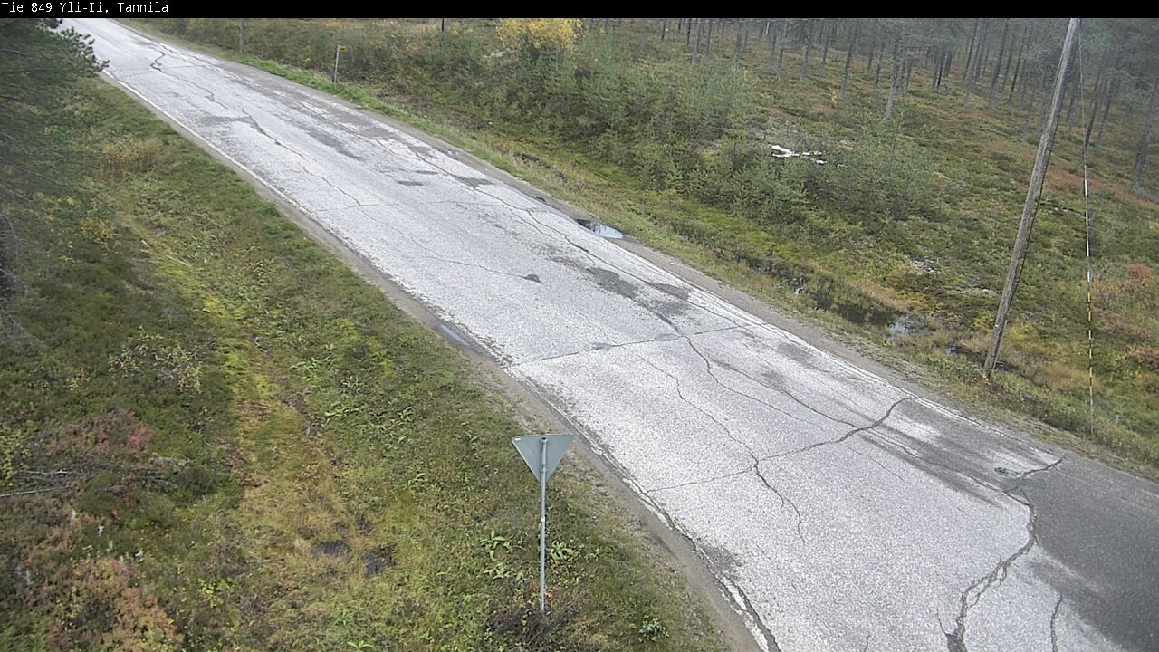 Weather Camera Image Road 849 Yli-Ii, Tannila, Oulu, Pohjois-Pohjanmaa