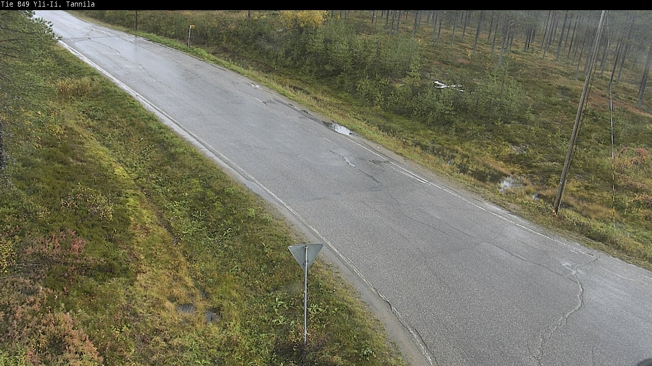 Weather Camera Image Road 849 Yli-Ii, Tannila, Oulu, Pohjois-Pohjanmaa