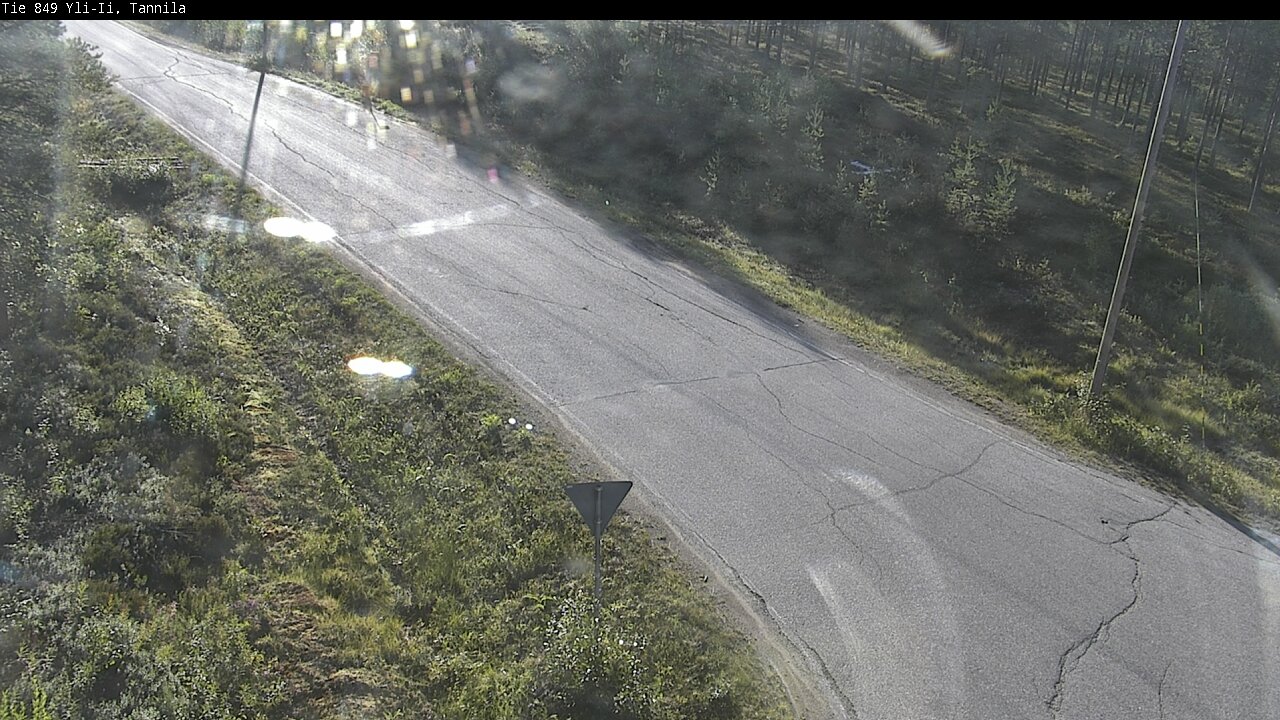 Weather Camera Image Road 849 Yli-Ii, Tannila, Oulu, Pohjois-Pohjanmaa