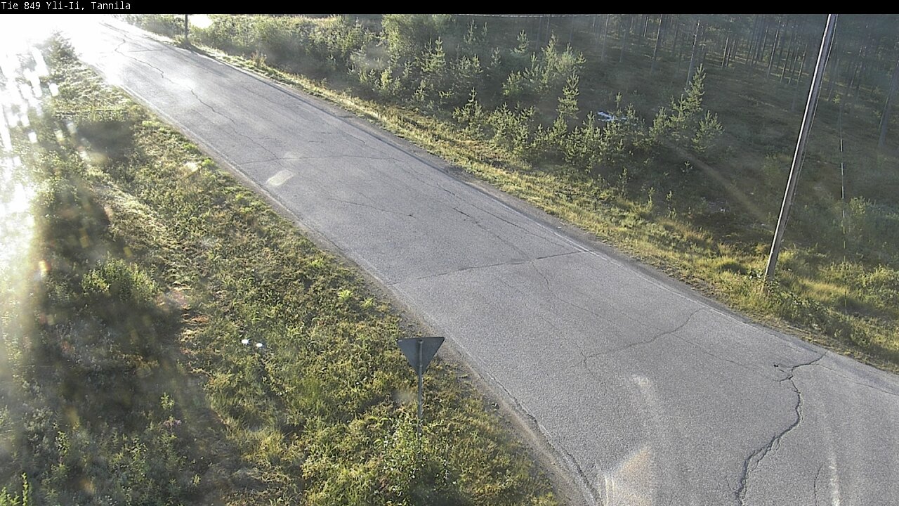 Weather Camera Image Road 849 Yli-Ii, Tannila, Oulu, Pohjois-Pohjanmaa