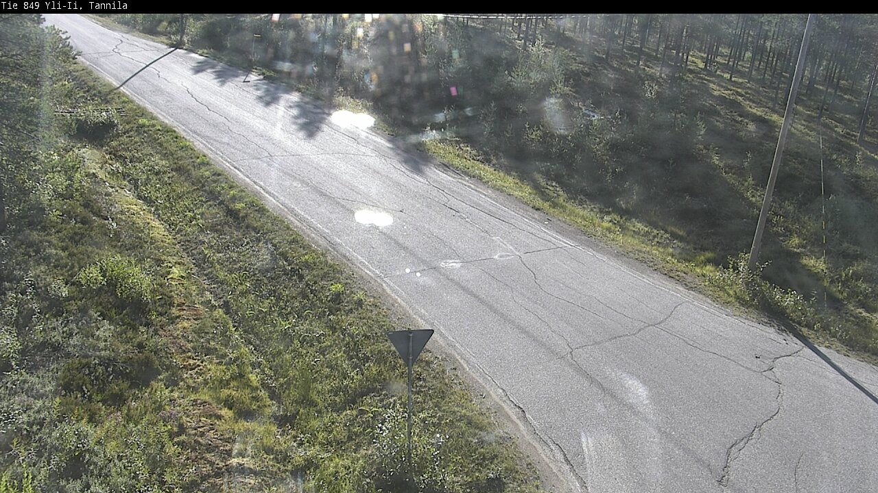Weather Camera Image Väg 849 Yli-Ii, Tannila, Oulu, Pohjois-Pohjanmaa