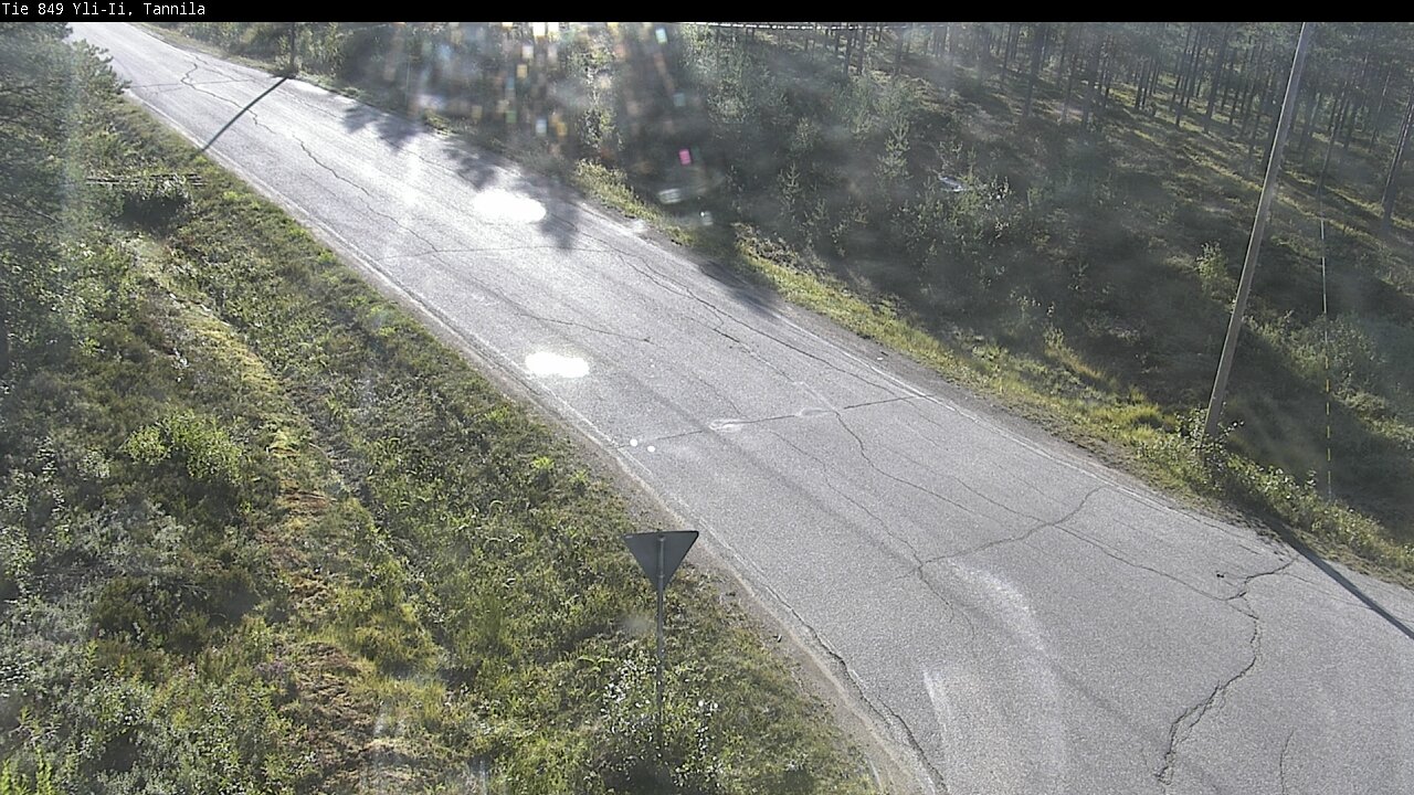 Weather Camera Image Väg 849 Yli-Ii, Tannila, Oulu, Pohjois-Pohjanmaa