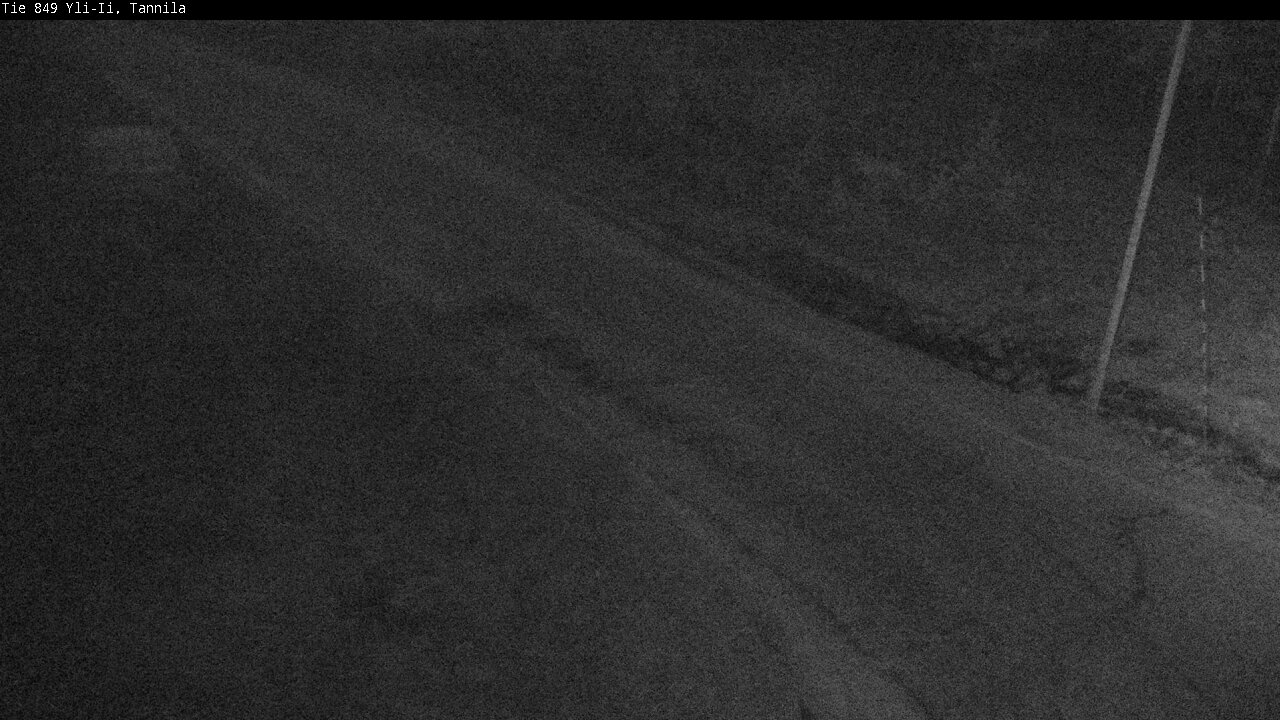 Weather Camera Image Väg 849 Yli-Ii, Tannila, Oulu, Pohjois-Pohjanmaa