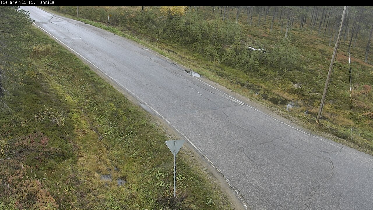 Weather Camera Image Road 849 Yli-Ii, Tannila, Oulu, Pohjois-Pohjanmaa