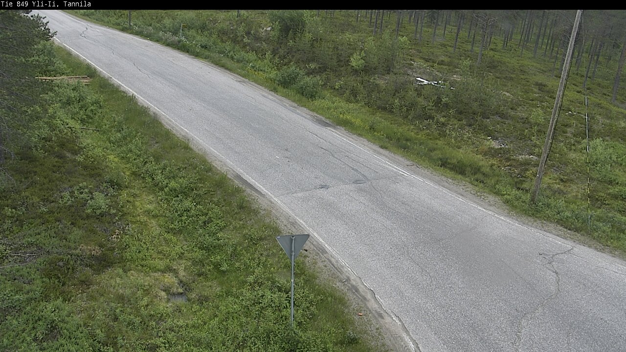 Weather Camera Image Road 849 Yli-Ii, Tannila, Oulu, Pohjois-Pohjanmaa