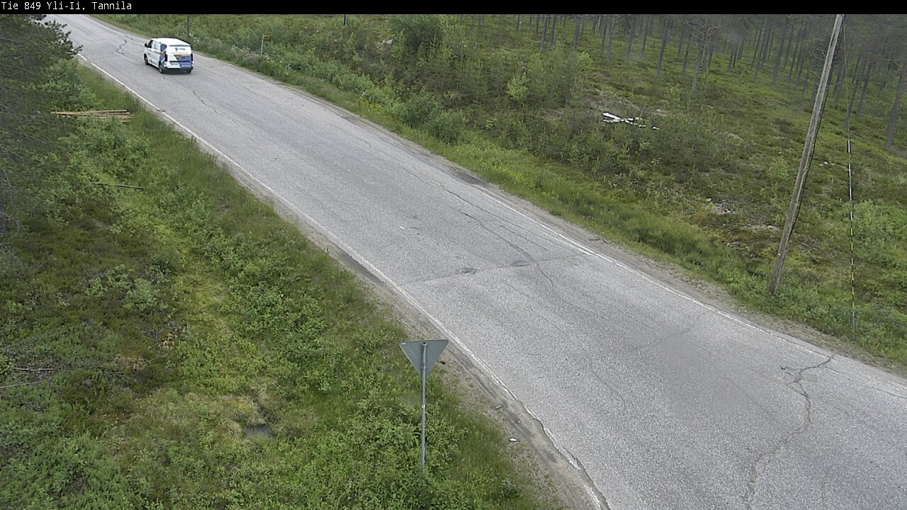 Weather Camera Image Road 849 Yli-Ii, Tannila, Oulu, Pohjois-Pohjanmaa