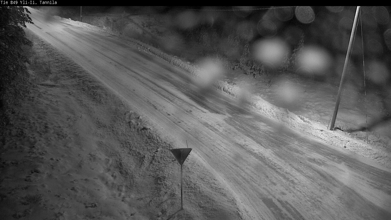 Weather Camera Image Väg 849 Yli-Ii, Tannila, Oulu, Pohjois-Pohjanmaa