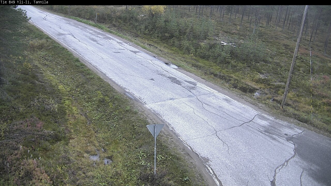Weather Camera Image Road 849 Yli-Ii, Tannila, Oulu, Pohjois-Pohjanmaa