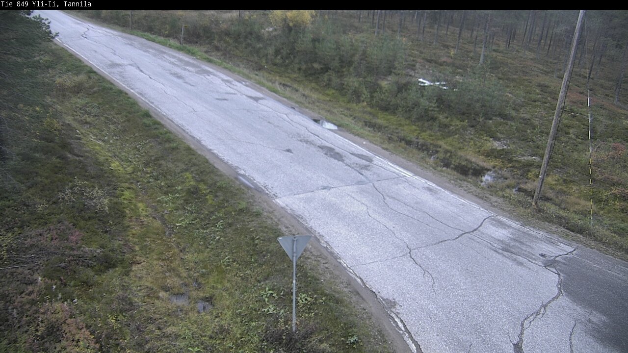 Weather Camera Image Road 849 Yli-Ii, Tannila, Oulu, Pohjois-Pohjanmaa