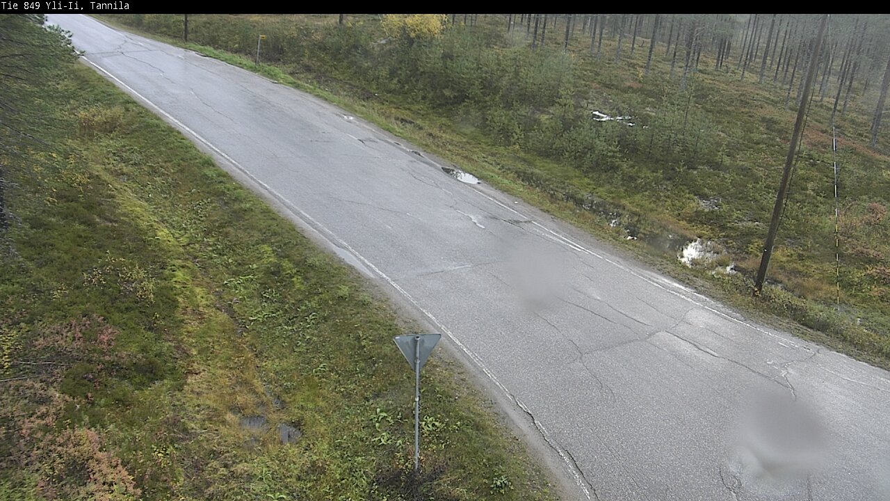 Weather Camera Image Road 849 Yli-Ii, Tannila, Oulu, Pohjois-Pohjanmaa
