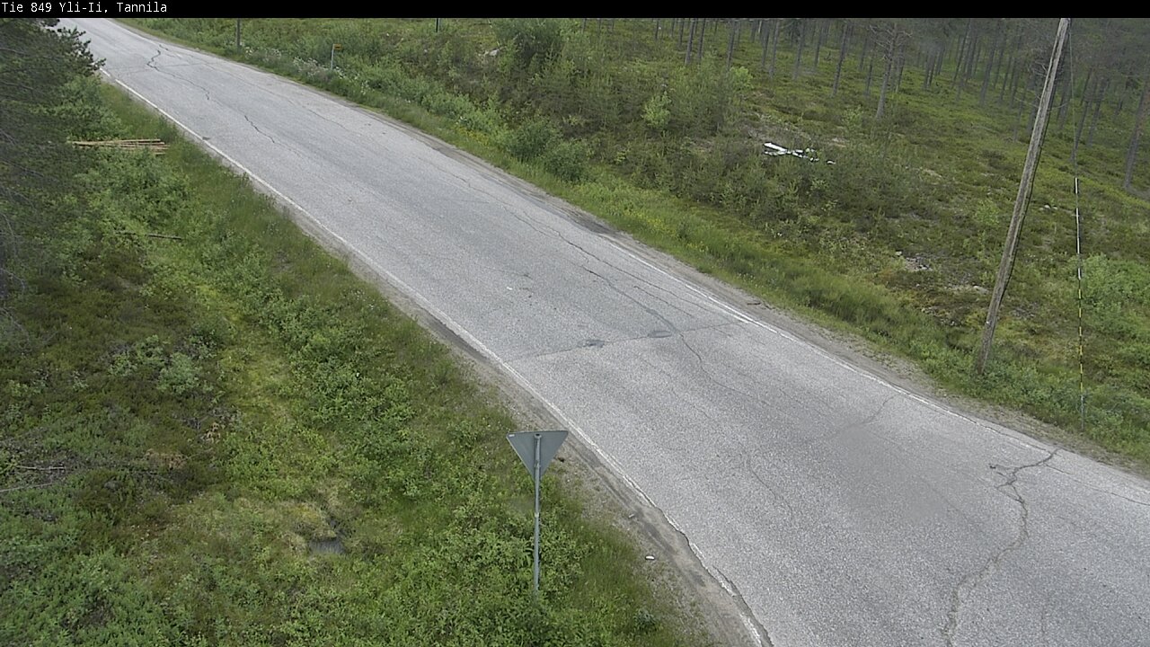 Weather Camera Image Road 849 Yli-Ii, Tannila, Oulu, Pohjois-Pohjanmaa