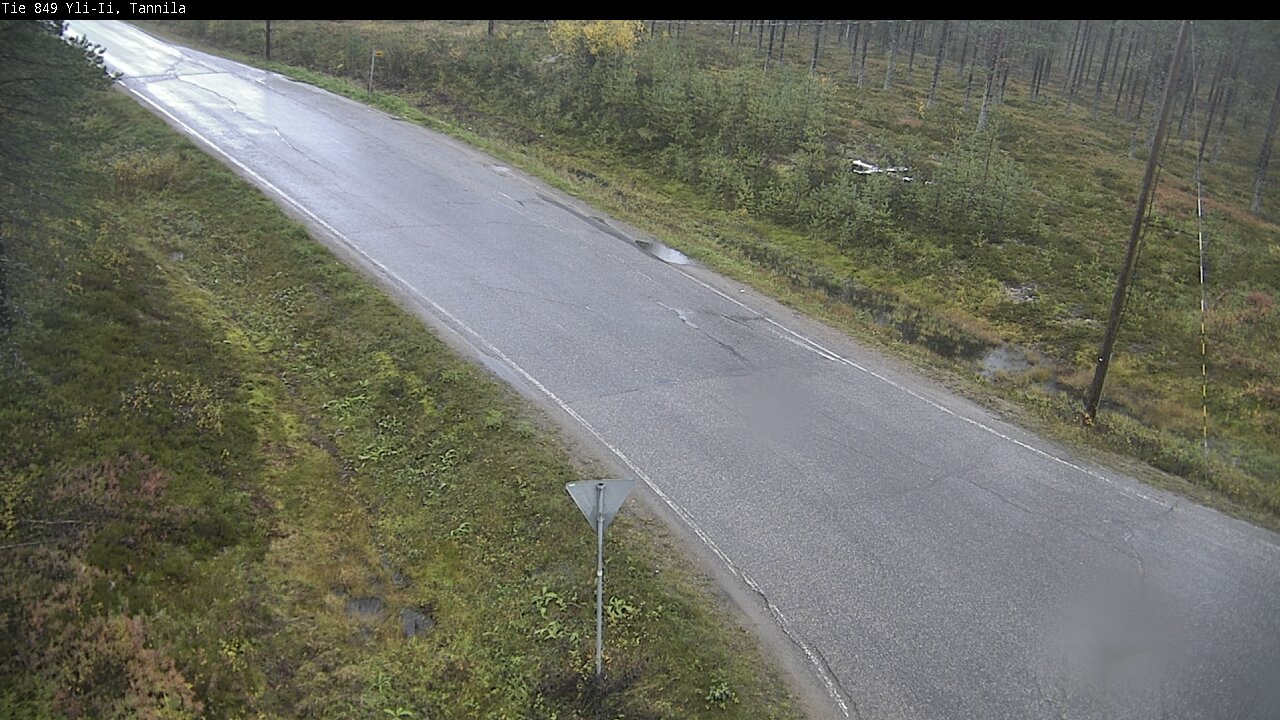 Weather Camera Image Road 849 Yli-Ii, Tannila, Oulu, Pohjois-Pohjanmaa