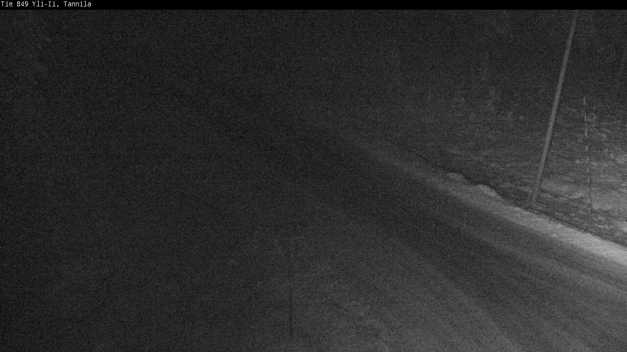 Weather Camera Image Väg 849 Yli-Ii, Tannila, Oulu, Pohjois-Pohjanmaa
