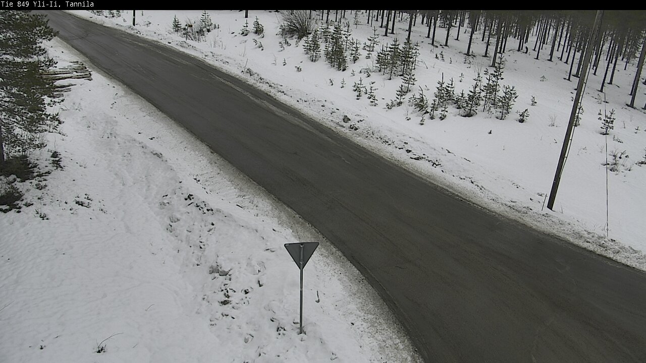 Weather Camera Image Road 849 Yli-Ii, Tannila, Oulu, Pohjois-Pohjanmaa