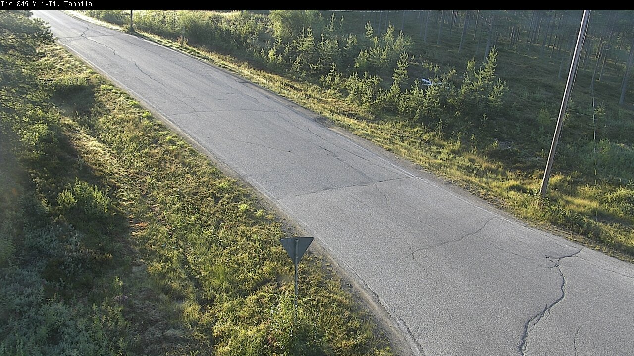 Weather Camera Image Road 849 Yli-Ii, Tannila, Oulu, Pohjois-Pohjanmaa