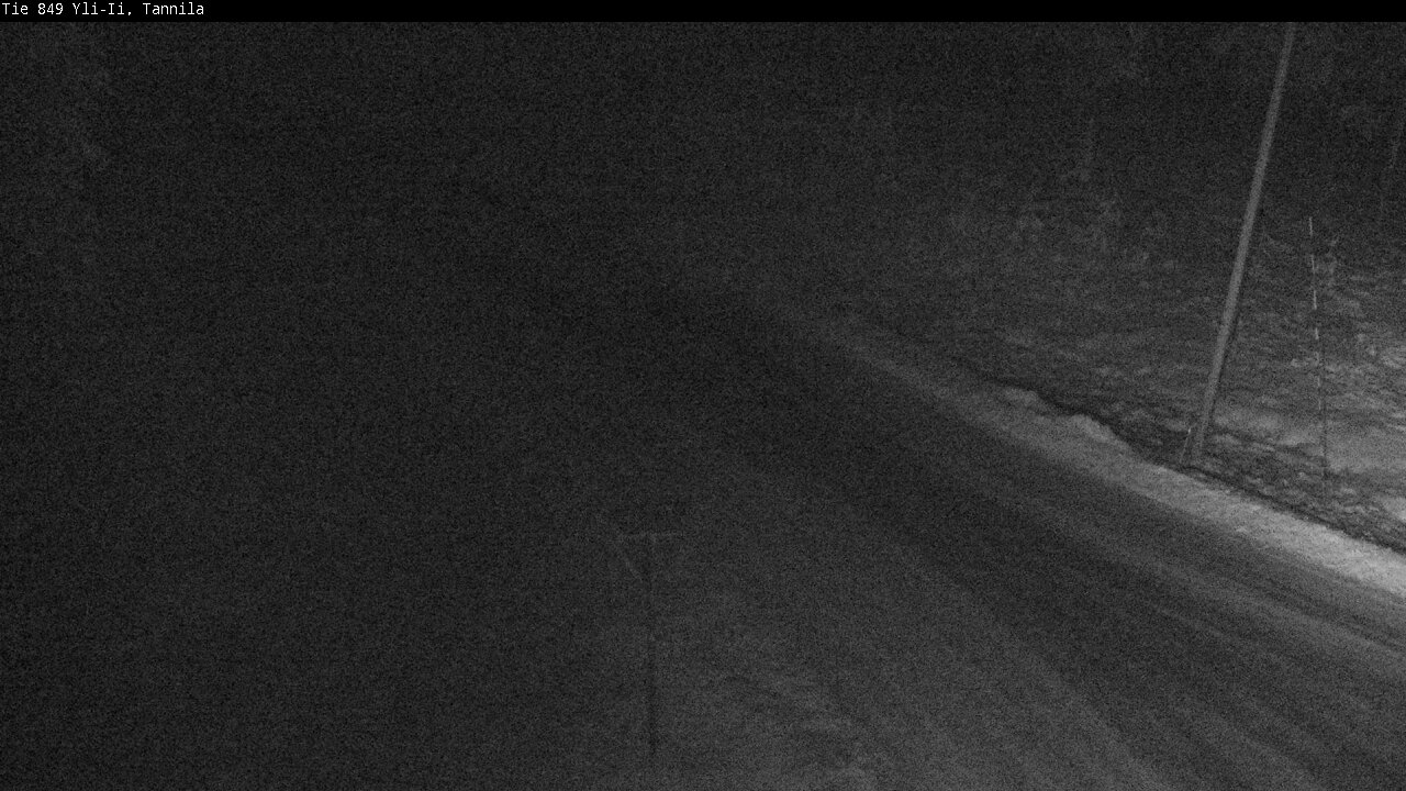 Weather Camera Image Väg 849 Yli-Ii, Tannila, Oulu, Pohjois-Pohjanmaa