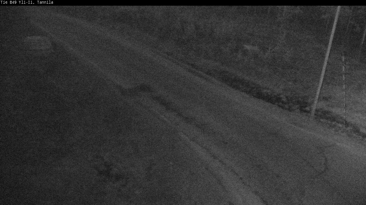 Weather Camera Image Väg 849 Yli-Ii, Tannila, Oulu, Pohjois-Pohjanmaa