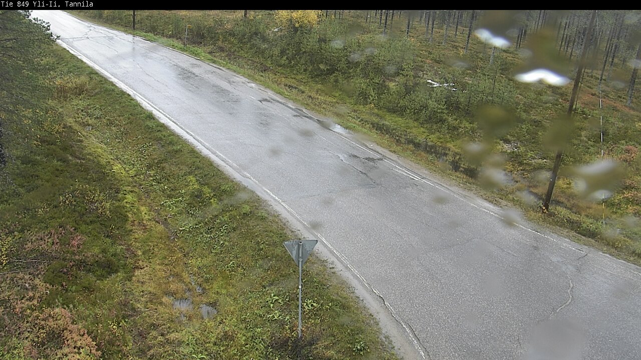 Weather Camera Image Väg 849 Yli-Ii, Tannila, Oulu, Pohjois-Pohjanmaa