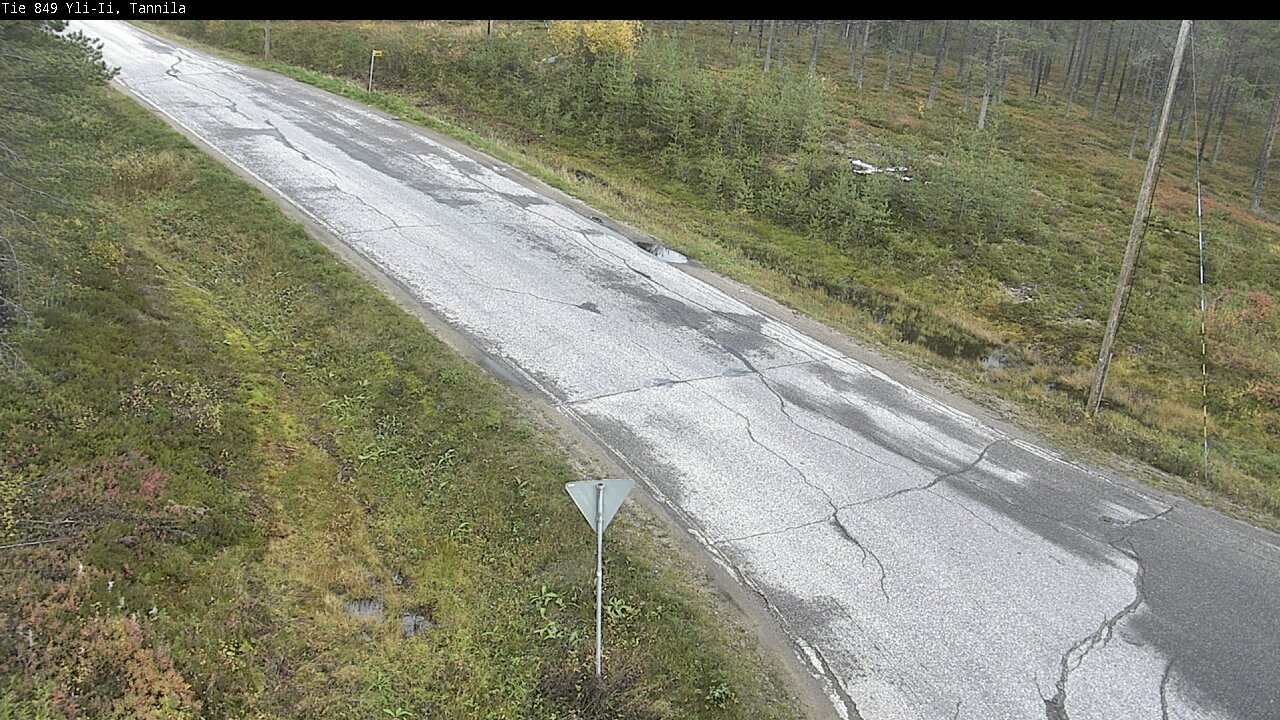 Weather Camera Image Road 849 Yli-Ii, Tannila, Oulu, Pohjois-Pohjanmaa
