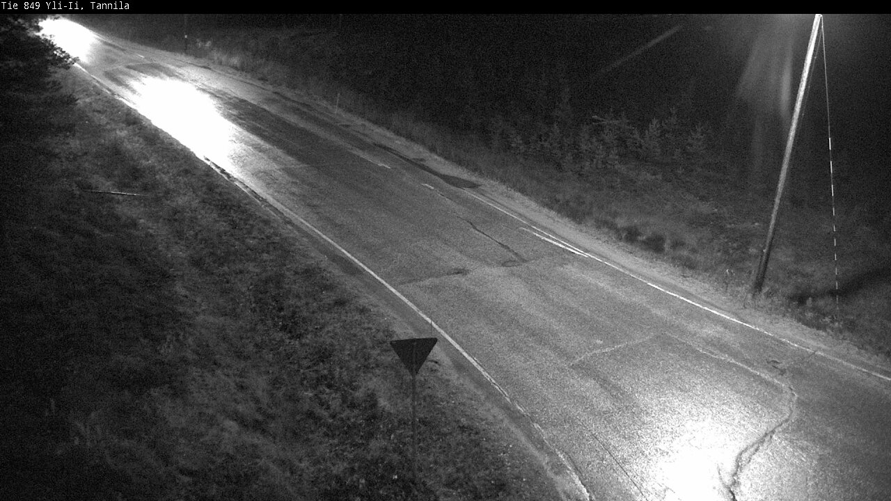 Weather Camera Image Väg 849 Yli-Ii, Tannila, Oulu, Pohjois-Pohjanmaa