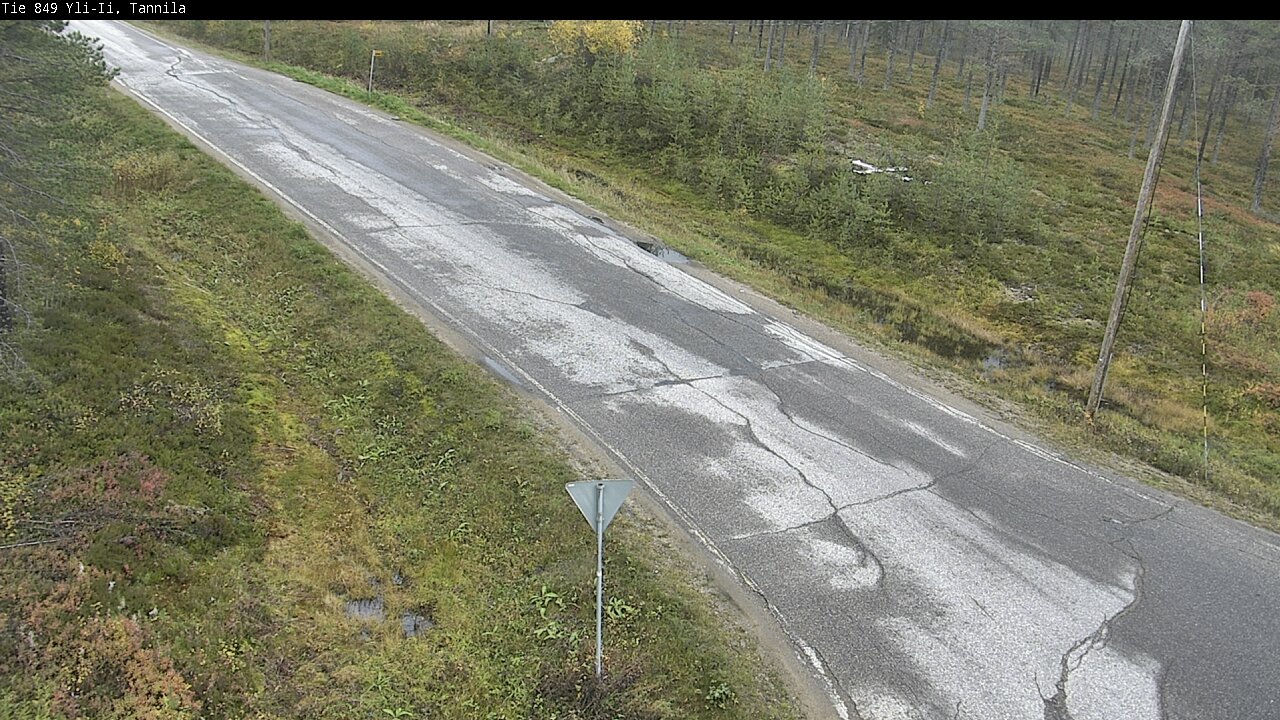 Weather Camera Image Road 849 Yli-Ii, Tannila, Oulu, Pohjois-Pohjanmaa