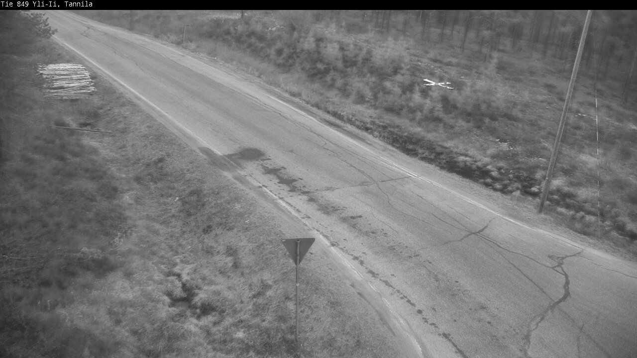 Weather Camera Image Road 849 Yli-Ii, Tannila, Oulu, Pohjois-Pohjanmaa