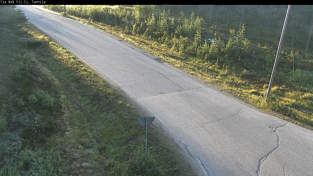 Weather Camera Image Road 849 Yli-Ii, Tannila, Oulu, Pohjois-Pohjanmaa