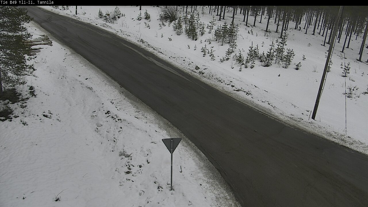 Weather Camera Image Road 849 Yli-Ii, Tannila, Oulu, Pohjois-Pohjanmaa