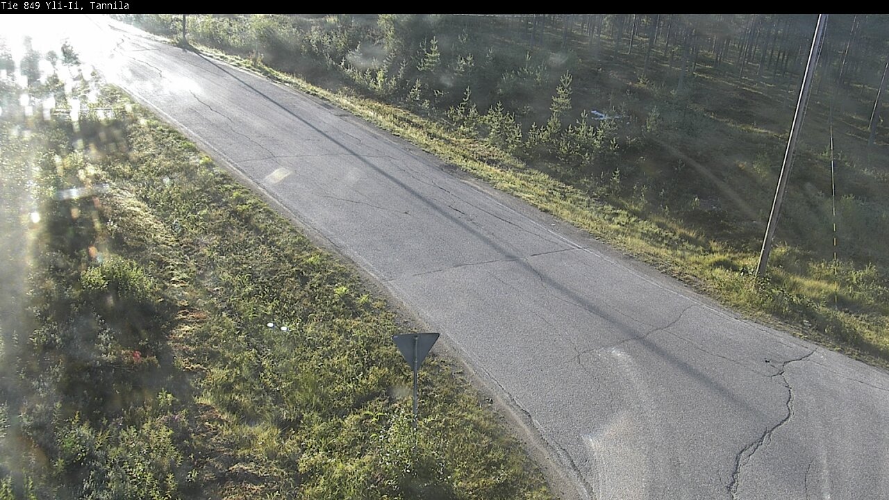 Weather Camera Image Road 849 Yli-Ii, Tannila, Oulu, Pohjois-Pohjanmaa