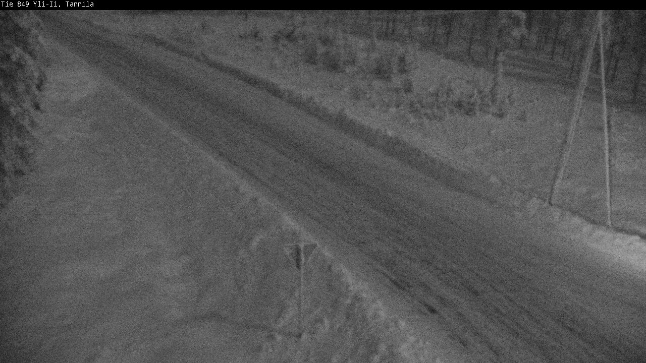 Weather Camera Image Road 849 Yli-Ii, Tannila, Oulu, Pohjois-Pohjanmaa