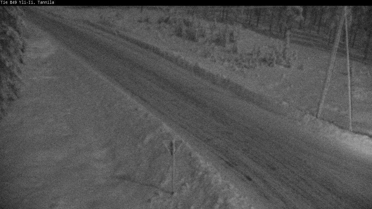Weather Camera Image Road 849 Yli-Ii, Tannila, Oulu, Pohjois-Pohjanmaa