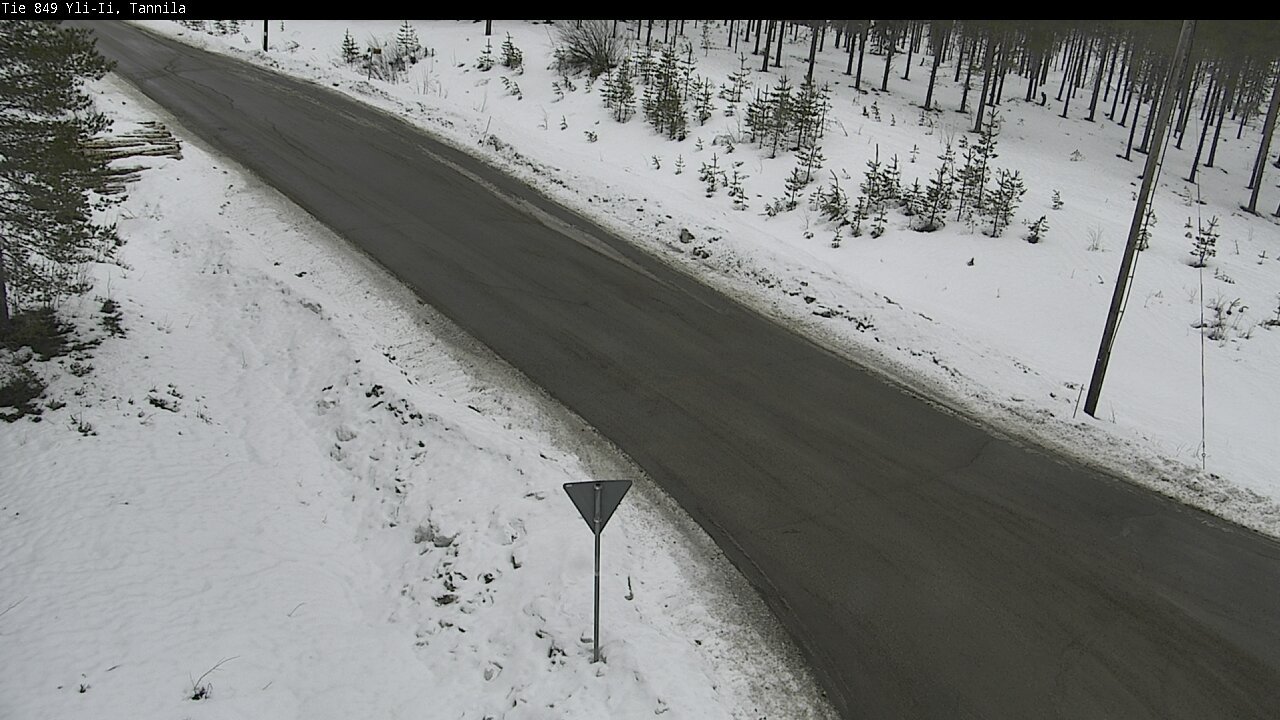 Weather Camera Image Road 849 Yli-Ii, Tannila, Oulu, Pohjois-Pohjanmaa
