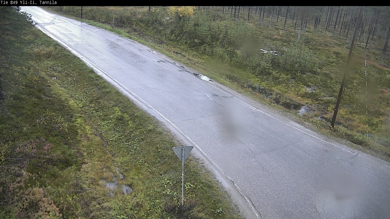 Weather Camera Image Road 849 Yli-Ii, Tannila, Oulu, Pohjois-Pohjanmaa