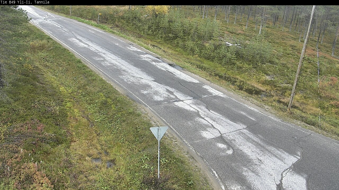 Weather Camera Image Road 849 Yli-Ii, Tannila, Oulu, Pohjois-Pohjanmaa