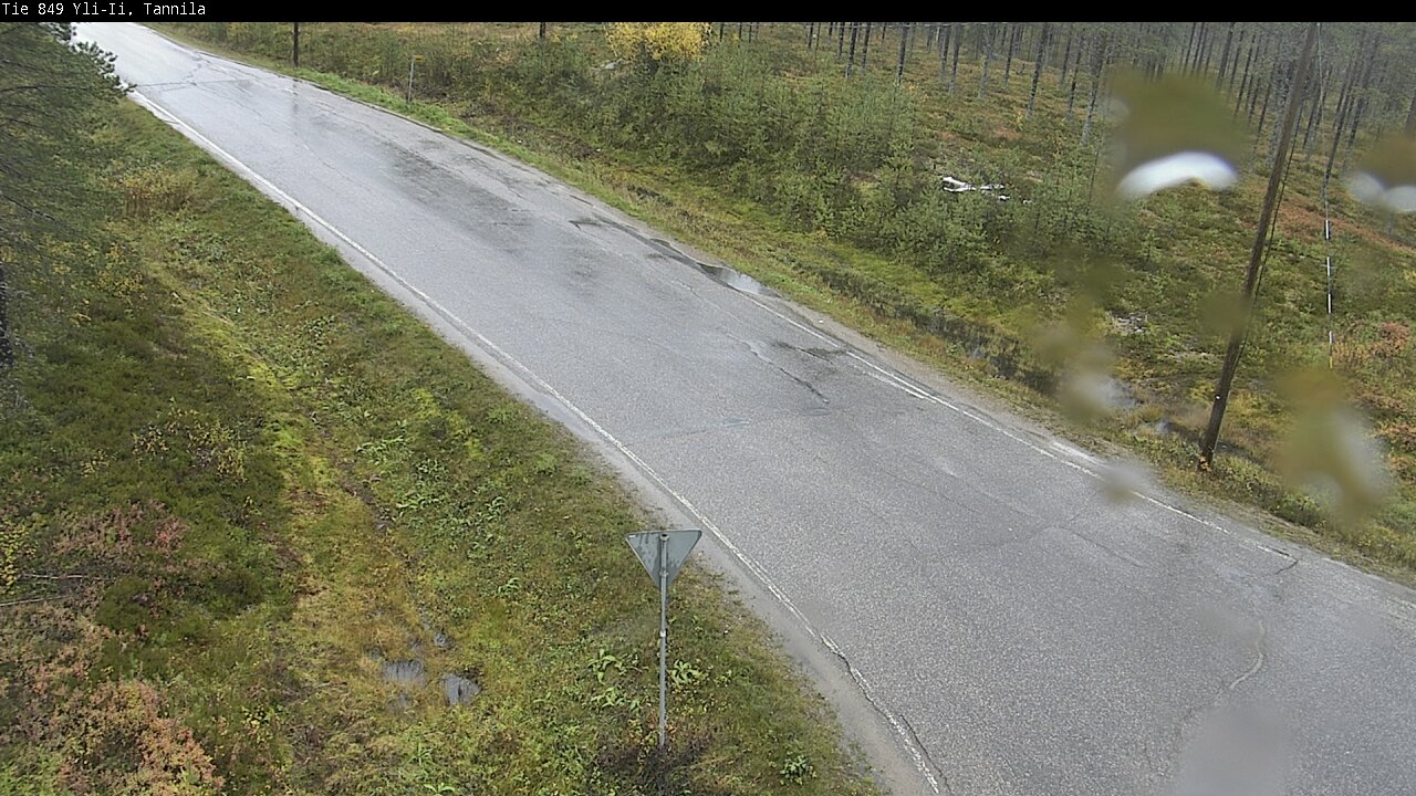 Weather Camera Image Väg 849 Yli-Ii, Tannila, Oulu, Pohjois-Pohjanmaa