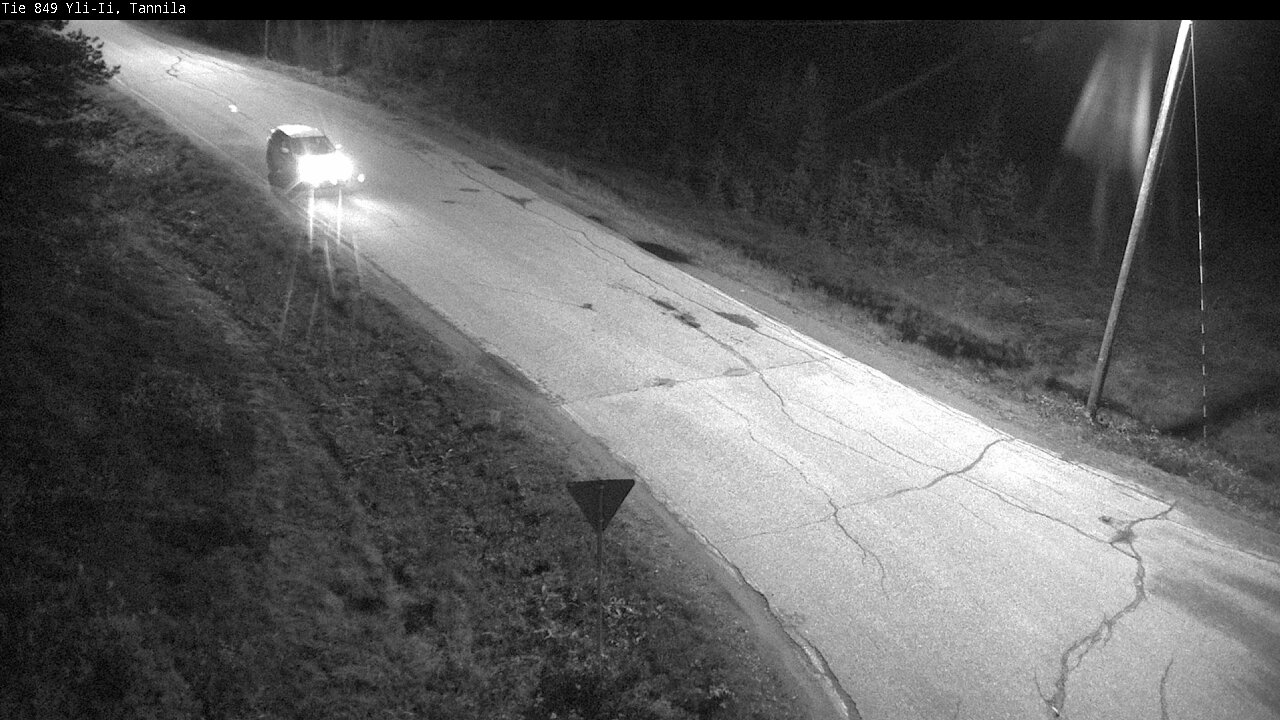 Weather Camera Image Road 849 Yli-Ii, Tannila, Oulu, Pohjois-Pohjanmaa