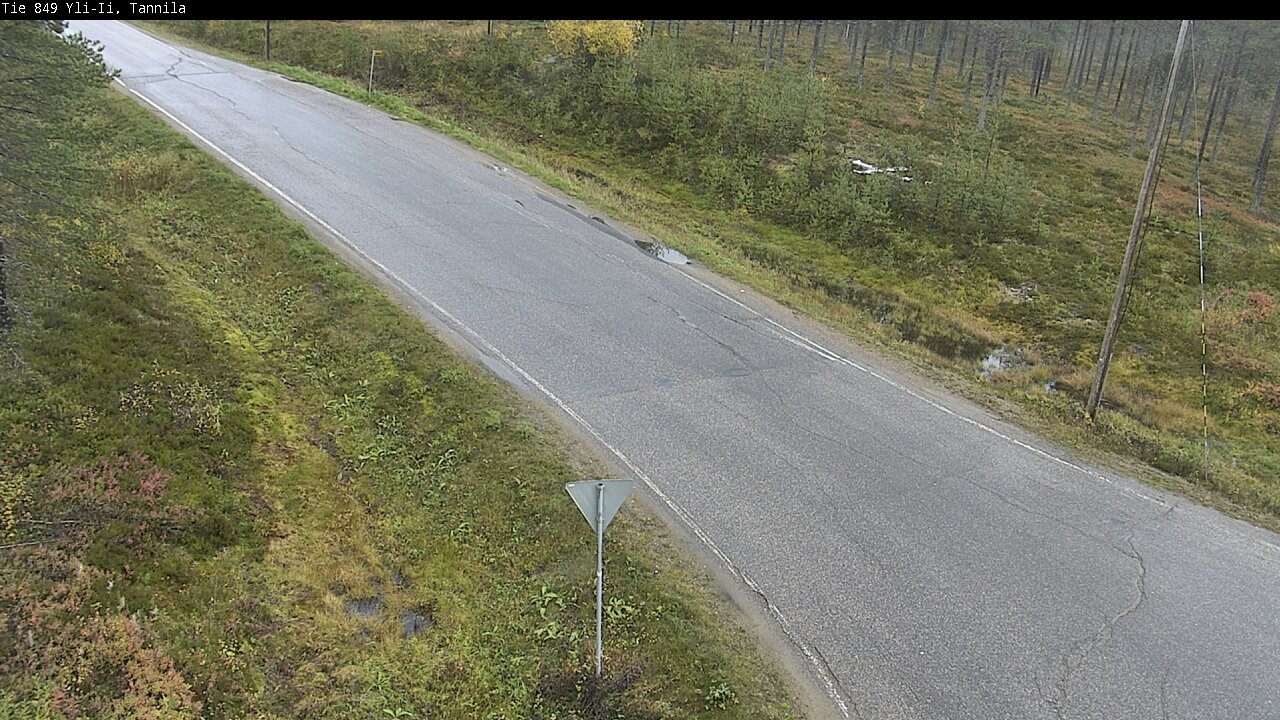 Weather Camera Image Road 849 Yli-Ii, Tannila, Oulu, Pohjois-Pohjanmaa