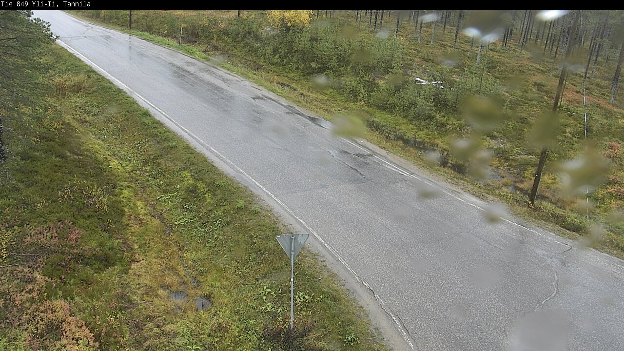 Weather Camera Image Väg 849 Yli-Ii, Tannila, Oulu, Pohjois-Pohjanmaa