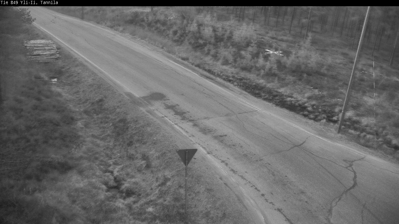 Weather Camera Image Road 849 Yli-Ii, Tannila, Oulu, Pohjois-Pohjanmaa