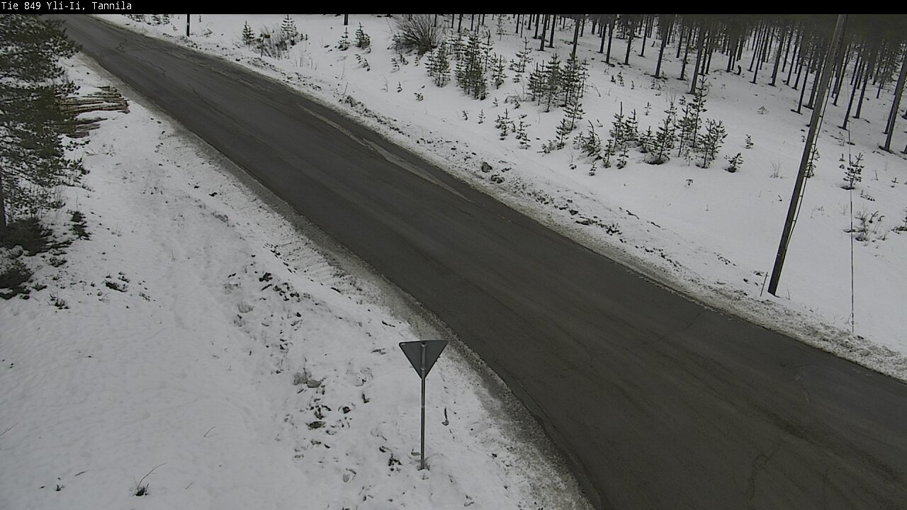 Weather Camera Image Road 849 Yli-Ii, Tannila, Oulu, Pohjois-Pohjanmaa
