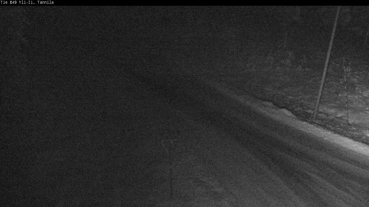 Weather Camera Image Väg 849 Yli-Ii, Tannila, Oulu, Pohjois-Pohjanmaa