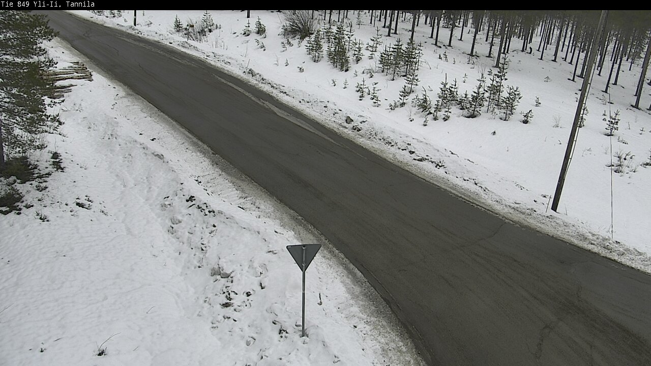 Weather Camera Image Road 849 Yli-Ii, Tannila, Oulu, Pohjois-Pohjanmaa