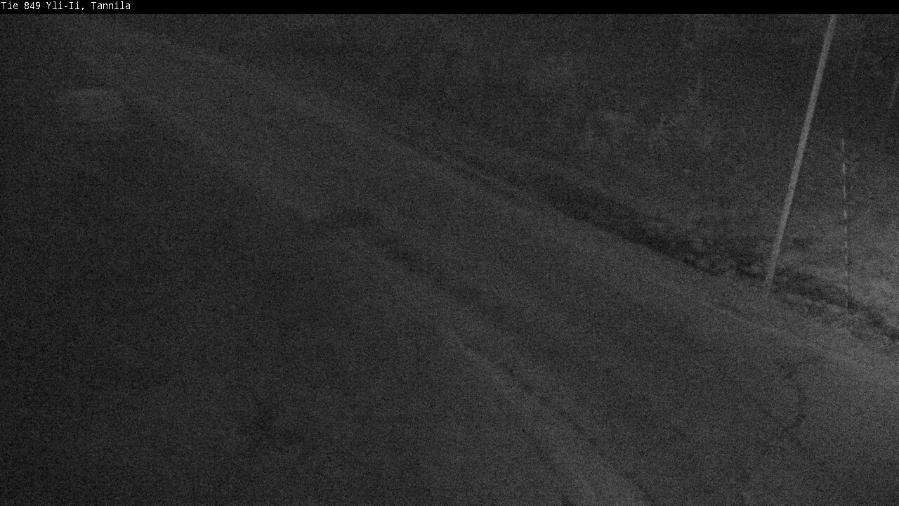 Weather Camera Image Väg 849 Yli-Ii, Tannila, Oulu, Pohjois-Pohjanmaa