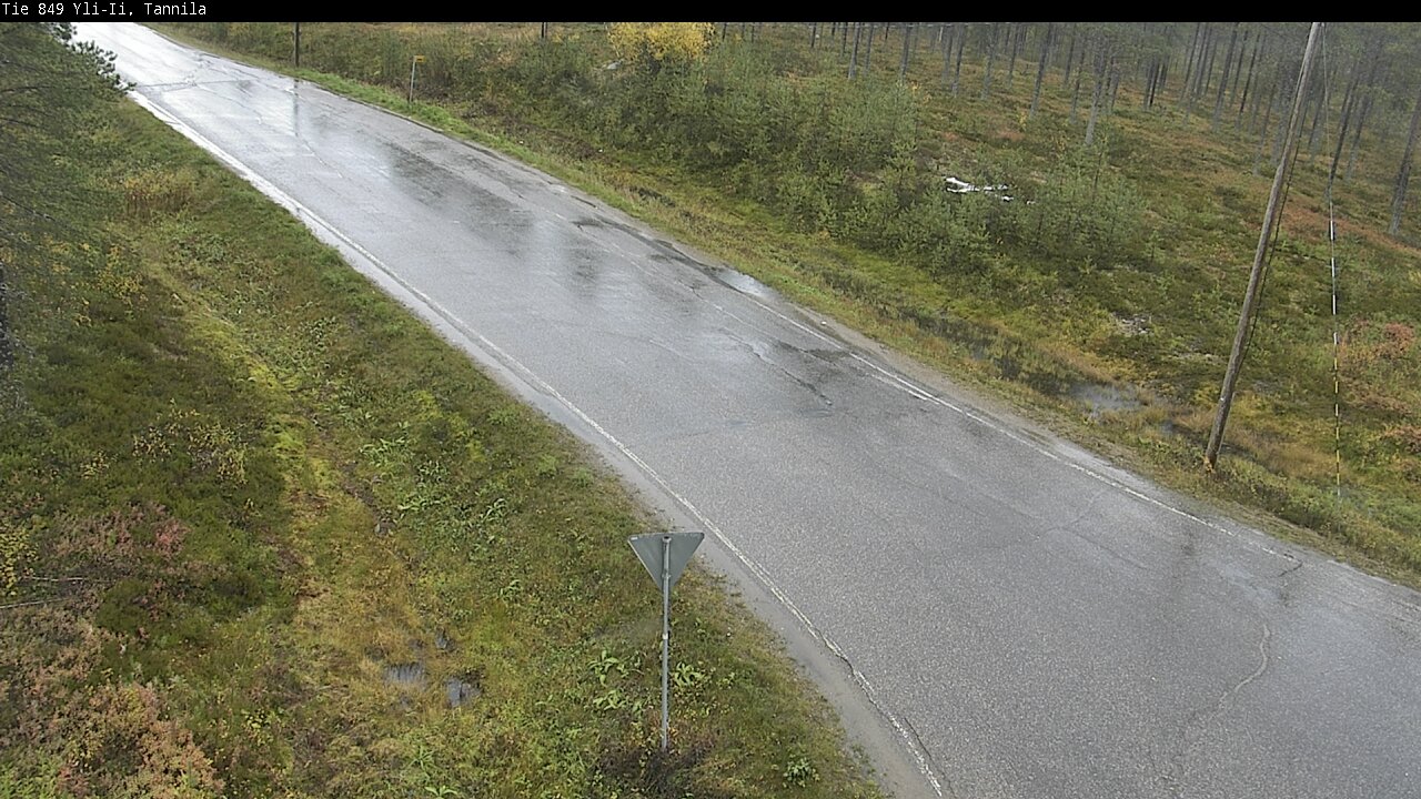 Weather Camera Image Road 849 Yli-Ii, Tannila, Oulu, Pohjois-Pohjanmaa