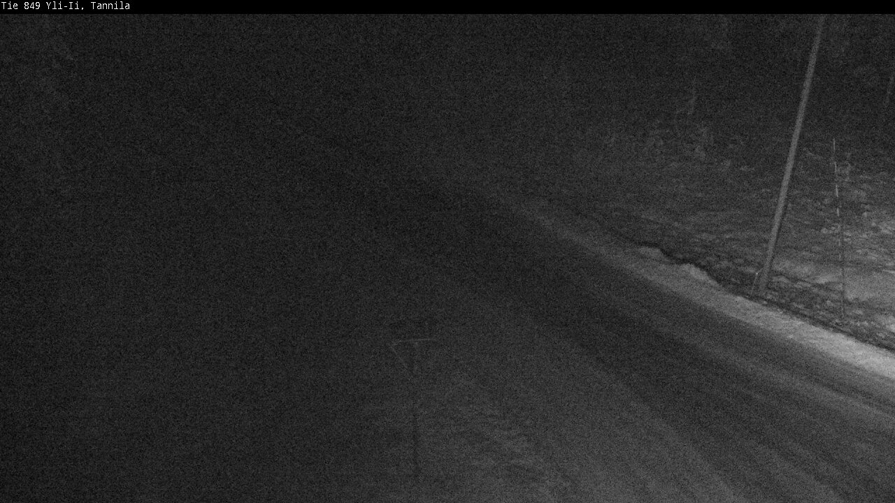Weather Camera Image Väg 849 Yli-Ii, Tannila, Oulu, Pohjois-Pohjanmaa