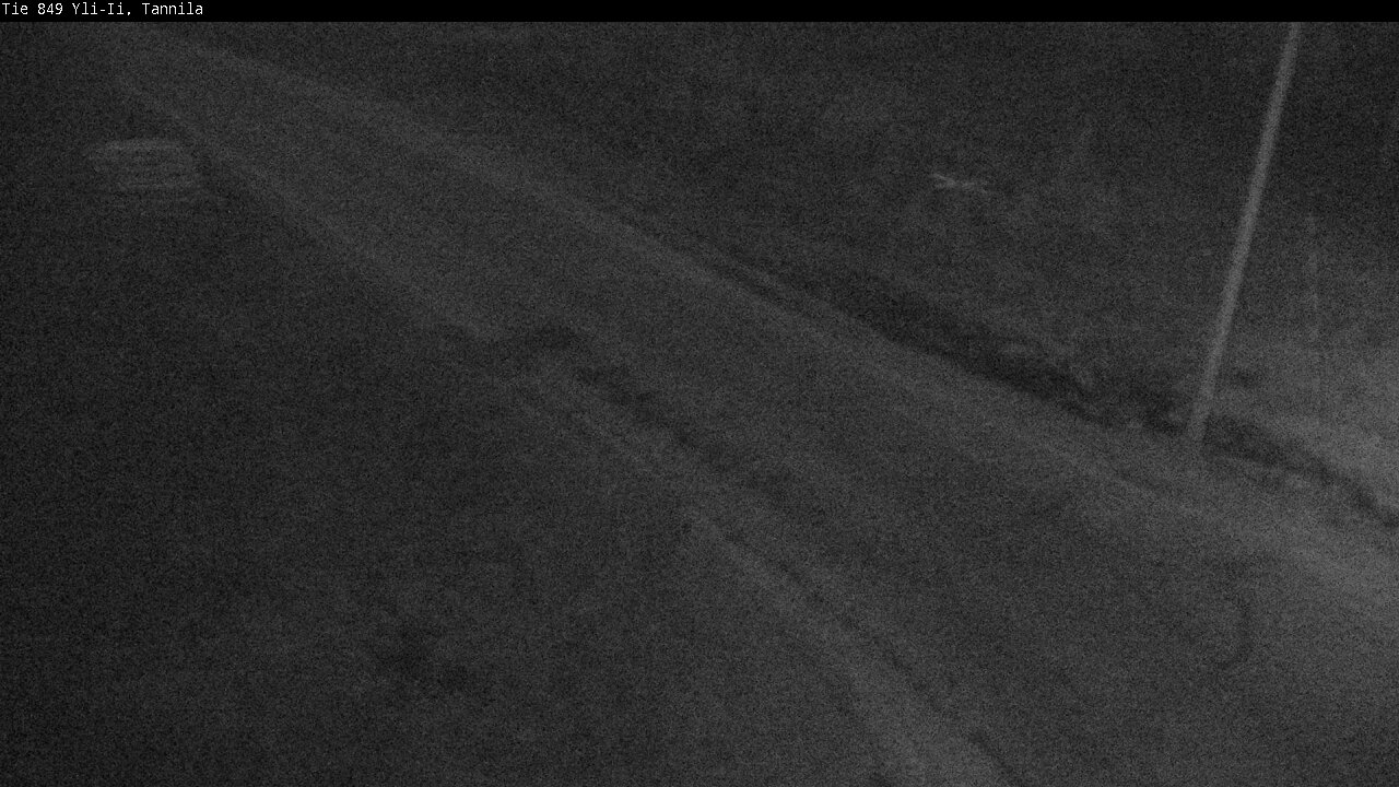 Weather Camera Image Väg 849 Yli-Ii, Tannila, Oulu, Pohjois-Pohjanmaa
