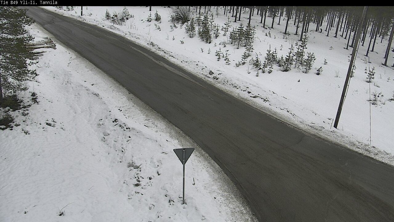 Weather Camera Image Road 849 Yli-Ii, Tannila, Oulu, Pohjois-Pohjanmaa